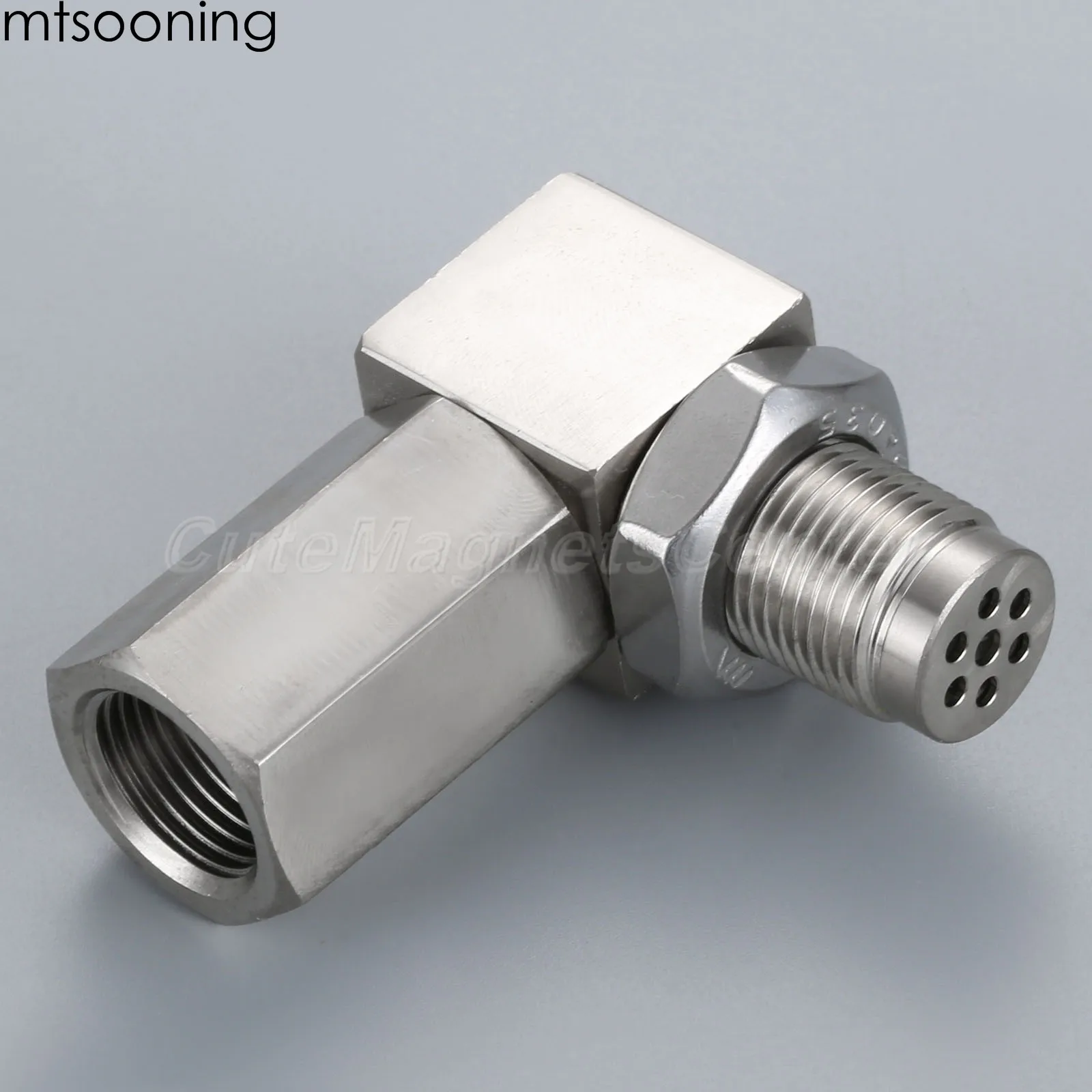 Mtsooning 90 градусов O2 кислородный датчик распорный двигатель светильник CEL Eliminator