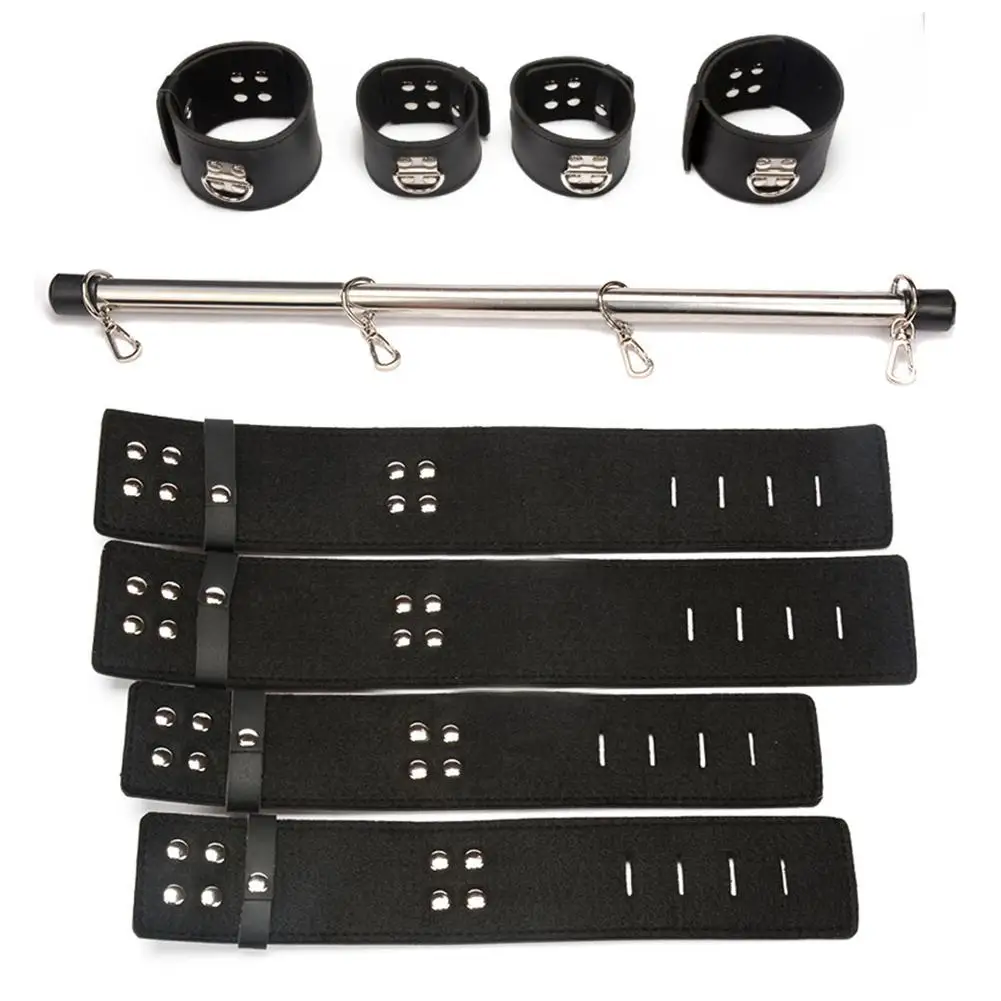 Съемный БДСМ Наручные Манжеты на лодыжках разбрасыватель стержень бондаж