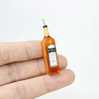 Yamily 10 шт.Смола 3D бутылочка с спиртом, подвеска с напитком Liqour сделай сам, подвеска, ювелирные изделия для брелока, серьги, ожерелье