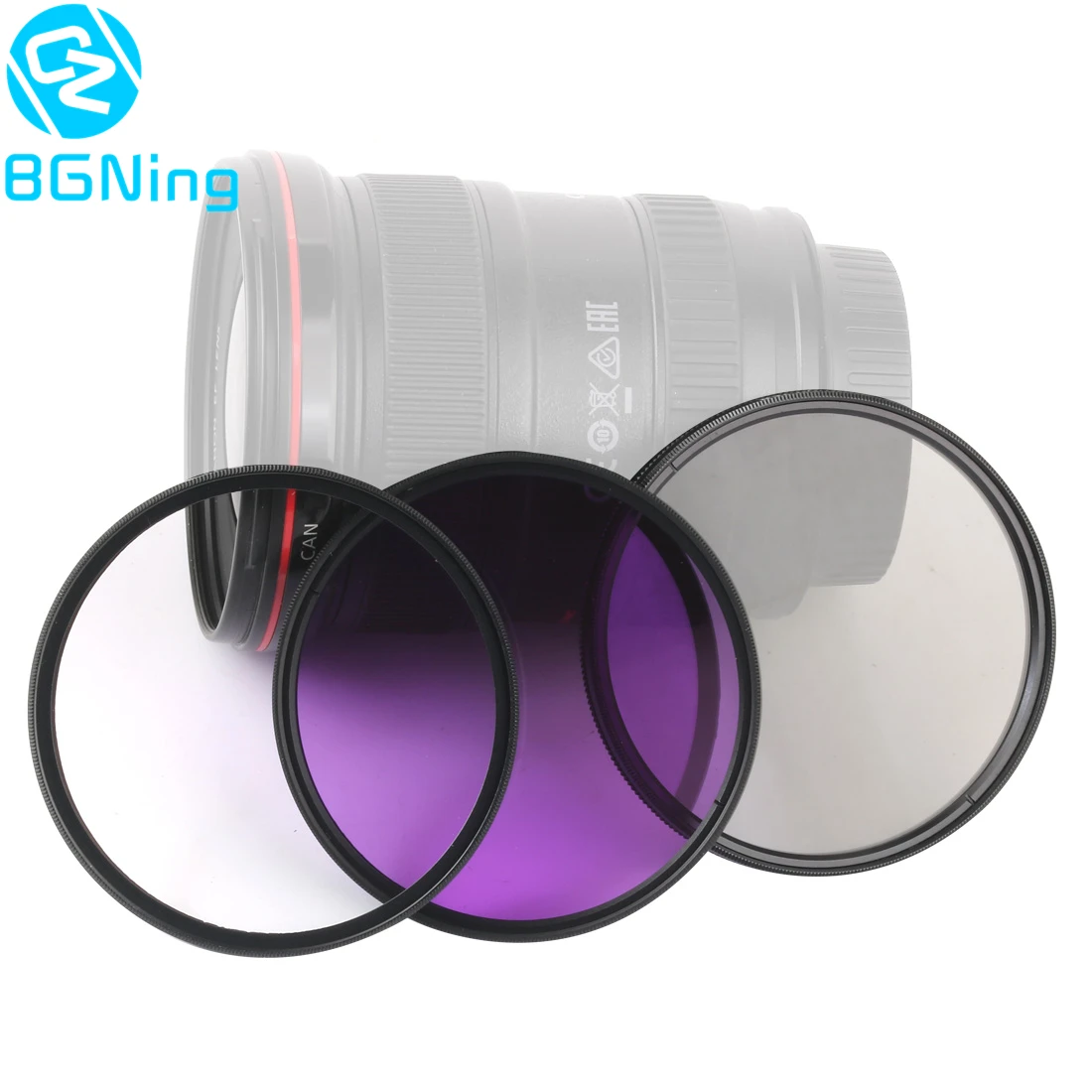 BGNing FLD UV CPL Star 8xFilter тонкий УФ фильтр 49 мм 52 55 58 67 72 77 для объектива Canon Nikon Sony SLR