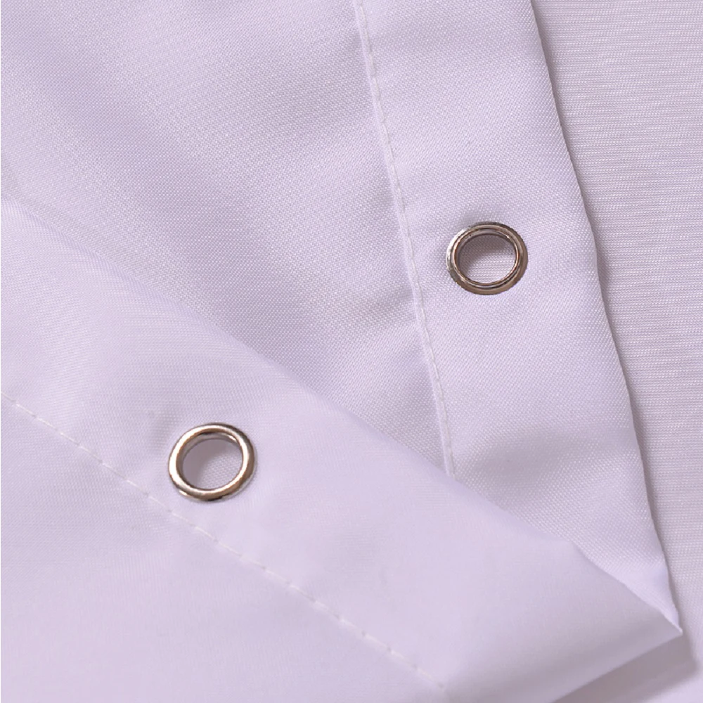 Водонепроницаемая утолщенная Полиэстеровая 3D белая занавеска для душа Слон на