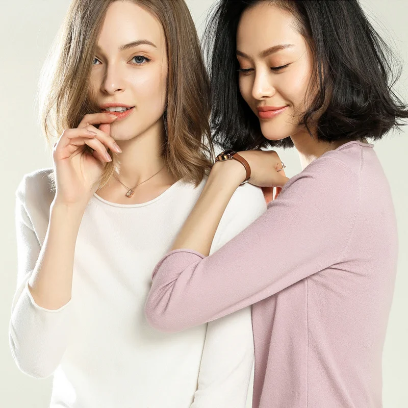 

Женские тонкие однотонные пуловеры, вязаный Повседневный модный свободный свитер с V-образным вырезом и короткими рукавами