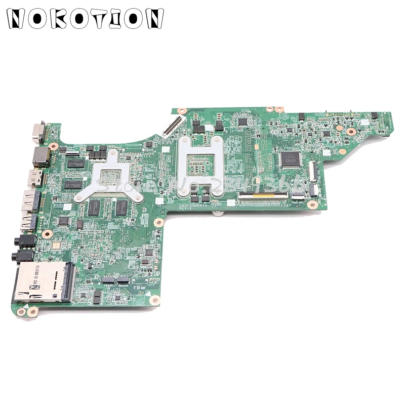 NOKOTION для hp павильон DV7 DV7T DV7-4000 Материнская плата ноутбука HM55 DDR3 DA0LX6MB6F2 615308-001 аккумулятор большой емкости HD5650M 17,3 дюймов Процессор