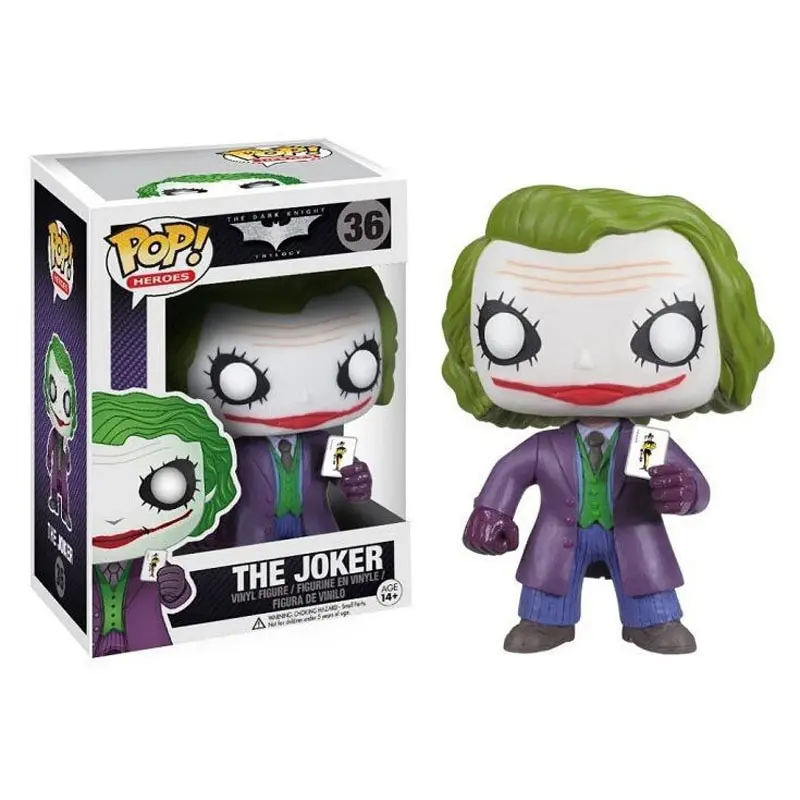 Funko Pop Бэтмен Джокер экшн и игрушечные фигурки Детские игрушки 10 см