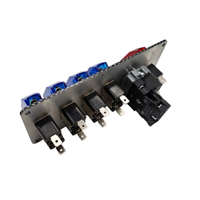 12V Светодиодный переключатель зажигания Панель для запуска двигателя гоночного
