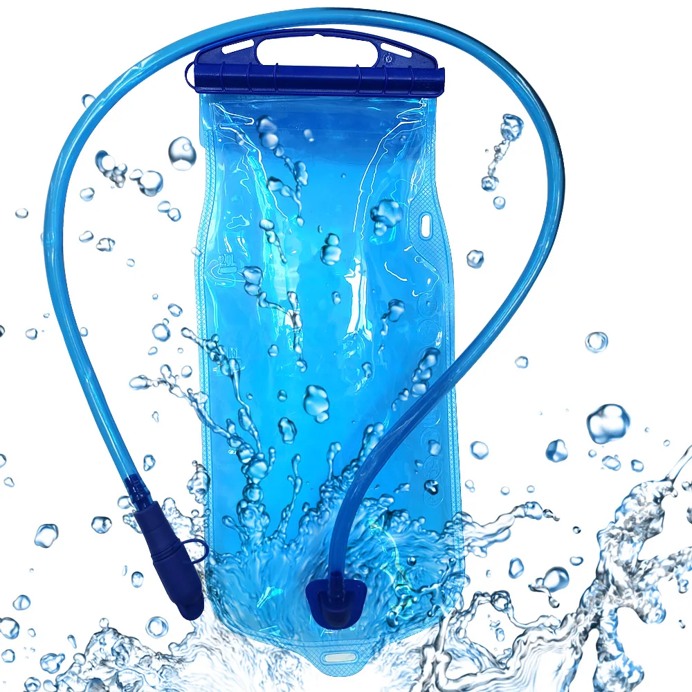 

2L/3L protable PEVA Water Bag for Running Hiking Riding Camping Cycling