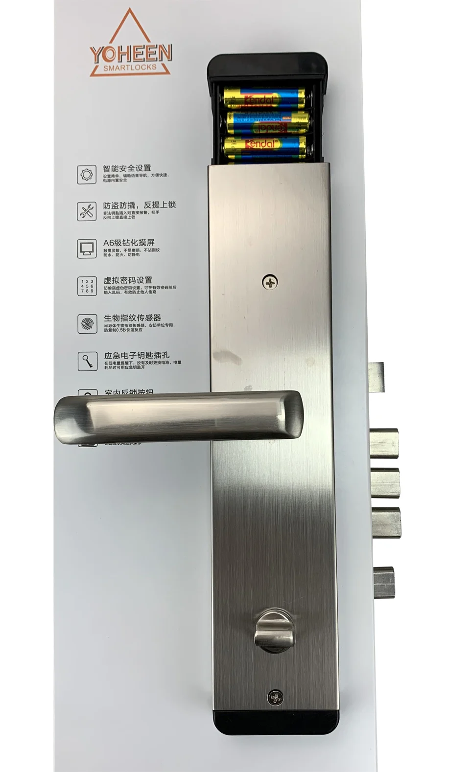 Безопасность Смарт биометрический отпечаток пальца цифровой код RFID карты электронный дверной замок с Bluetooth App WiFi для дома