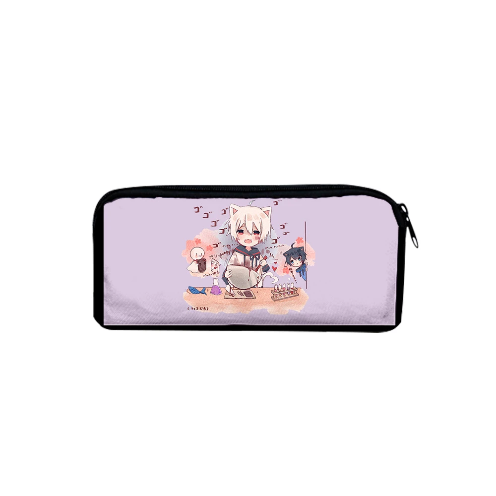 Mafumafu Ткань Оксфорд Карандаш Чехол для школы и мило холст сумка школьные