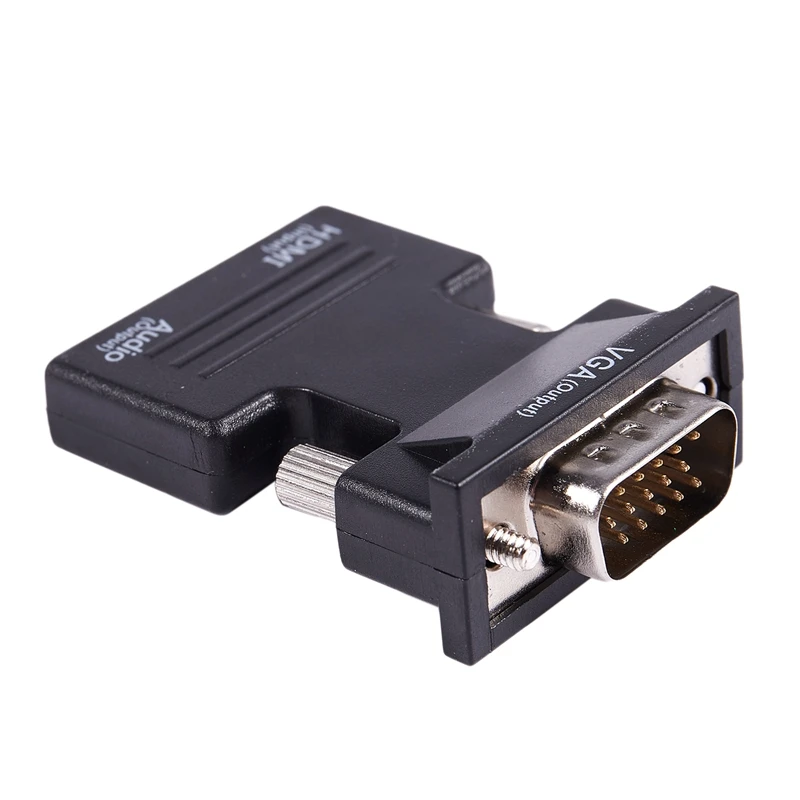 1080P HDMI Женский к VGA Мужской с аудио выходным кабелем конвертер адаптер|Адаптеры