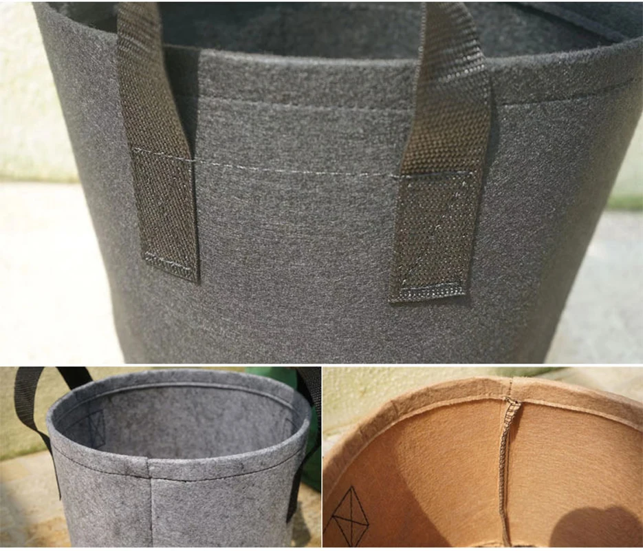 Новые садовые мешки для посадки садовый горшок из нетканого материала роста