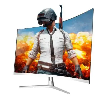 Игровой монитор 27 дюймов изогнутый широкоэкранный IPS/Led 24 дюйма 75 Гц вход HDMI/VGA