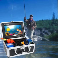 7 inch 1000tvl fish finder underwater fishing camera with dvr recorder 12pcs white leds for iceseariver