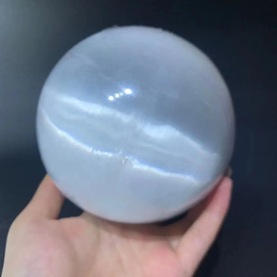 

Natural Selenium Ball - Crystal Ball, Home Decoration, Feng Shui Healing Crystal Ball