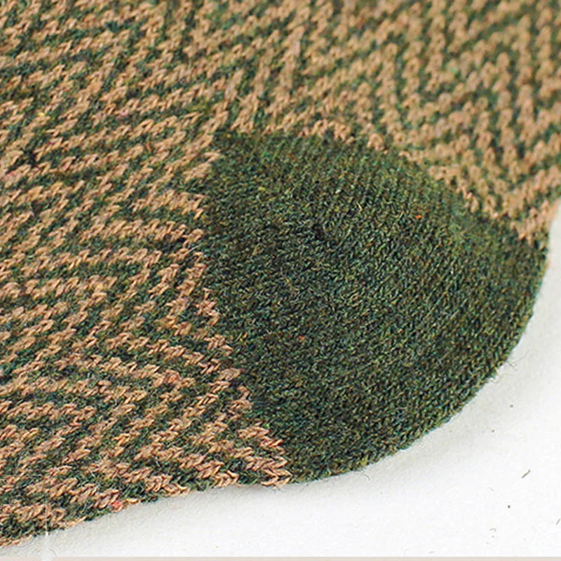 Мужские толстые носки зимние теплые 5 пар для мужчин Осень-зима повседневные в