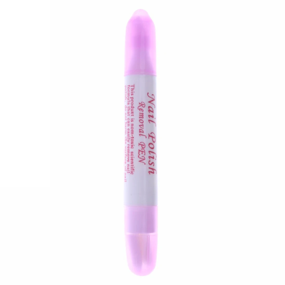 D purple 1 шт., корректор лака для ногтей, ручка для маникюра, корректирующий карандаш, инструмент для нейл-арта, необходимый с 3 насадками для ручек, Гель-лак для удаления - Цвет: D purple