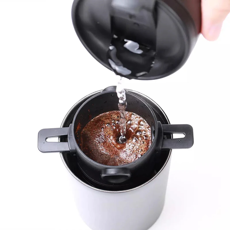 Xiaomi Lavida Mini Electric Grinding Coffee Cup 427ml Kitchen Grinder Double layer filter Bean Grind Cafe | Бытовая техника