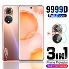 20000D полное покрытие спереди и длинное сзади гидрогель пленка для honor 50 honor 50 6,57 