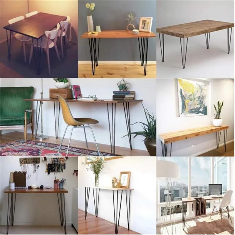 Новейшие мебели 4 шт./компл. ножки для стола металлические стальные