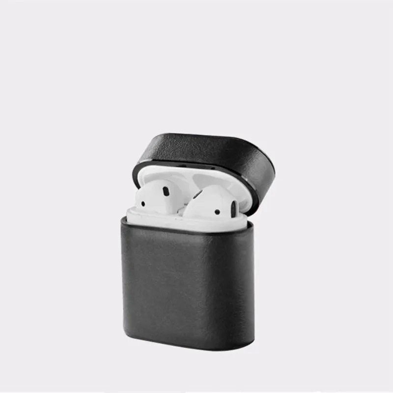 Роскошный кожаный чехол для наушников Apple Airpods PU+ PC чехол s Для Airpods Case коробка для наушников кожаный защитный чехол s кожа Прямая поставка