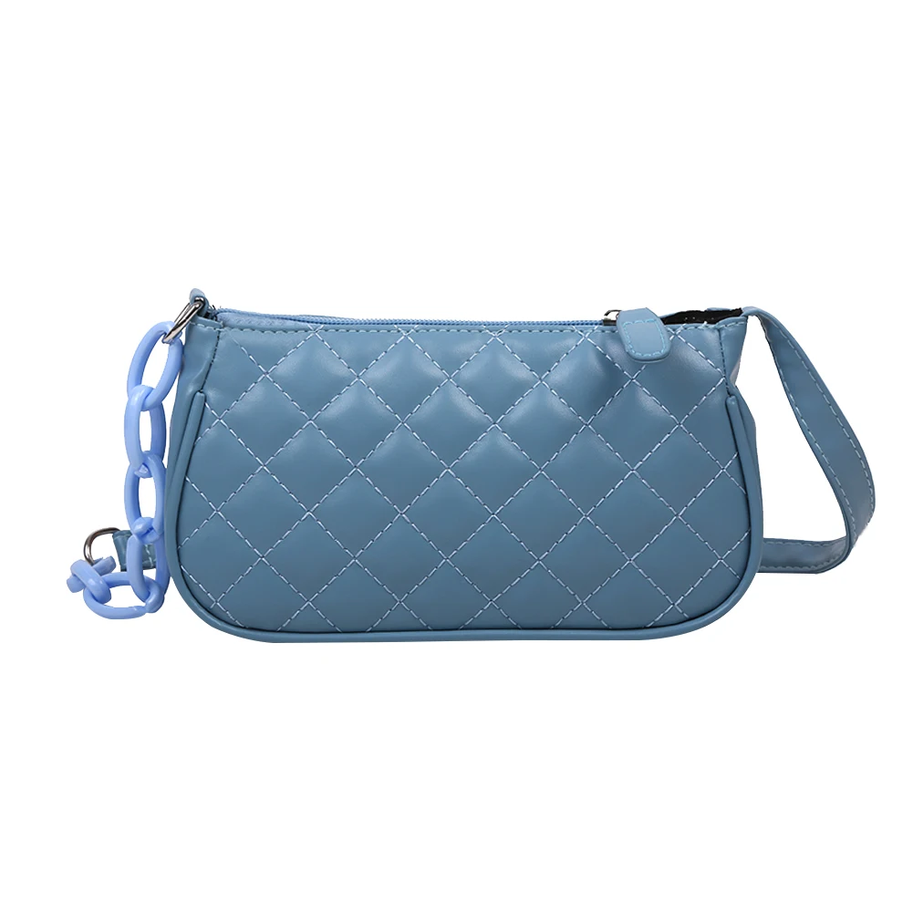 

Top Handle Bag Women Retro Handbag PU Leather Shoulder Baguette Vintage Top Handle Bag Female Small Subaxillary Bags