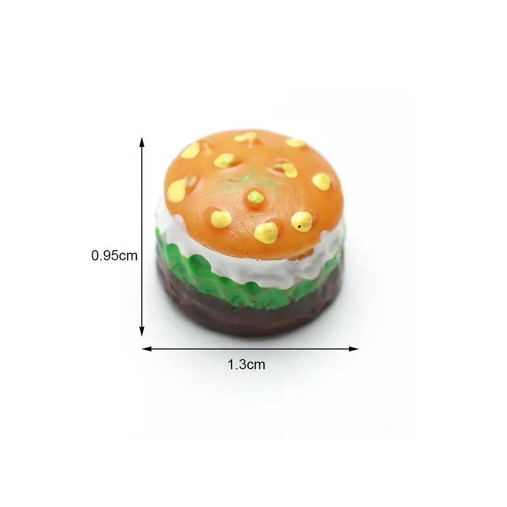 

Toys For Girls Mini Miniature Dollhouse Hamburger Fast Food Accessories Gift Kitchen Toy House For Girls