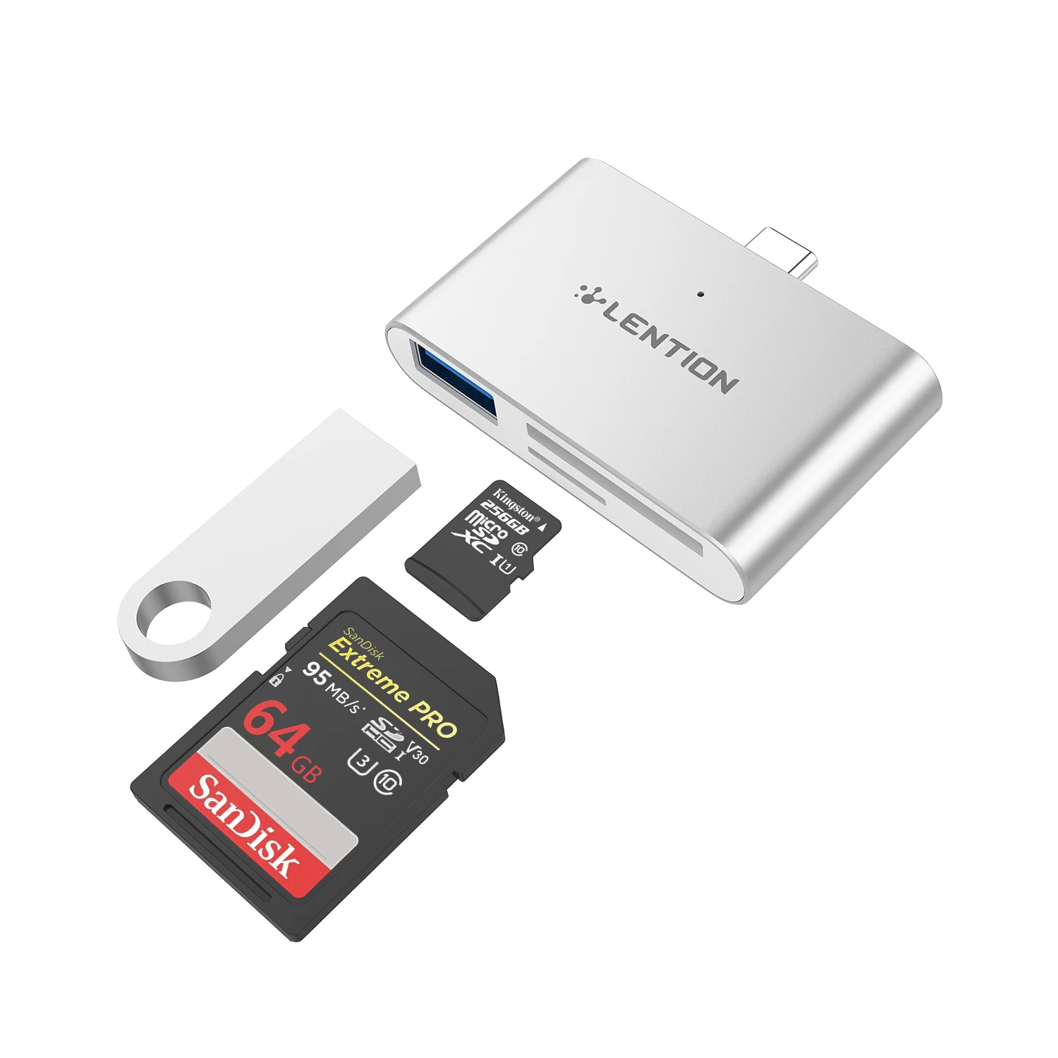 Устройство для чтения карт с разъемом USB Type C И Адаптером 3 0 телефонов Huawei Xiaomi Android