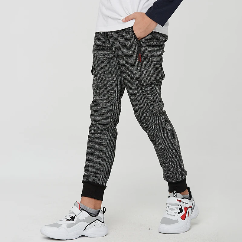 GLO-STORY повседневные спортивные штаны для мальчиков-подростков длинные