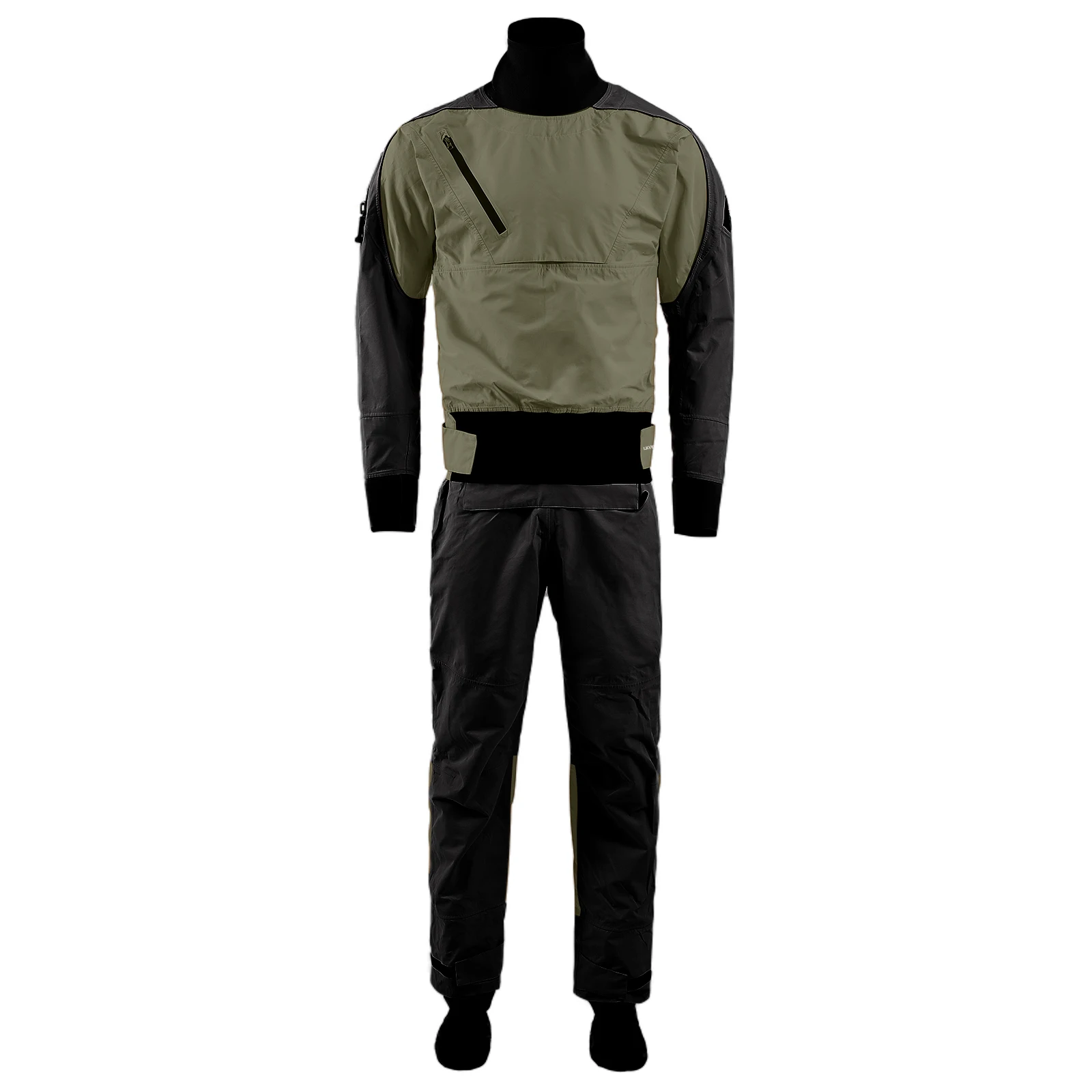 LKVER drysuit Oeko-Tex Pro тканевая нейлоновая Водонепроницаемая молния латексная