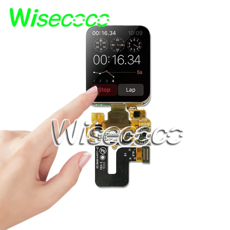 

Дисплей Wisecoco 1,78 дюймов AMOLED 368X448 для смарт-часов Экран носимый браслет панель устройства 100000 : 1 Коэффициент контрастности