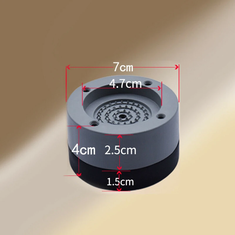 4 шт. Нескользящие подставки для стиральной машины|Подкладки под мебель| |