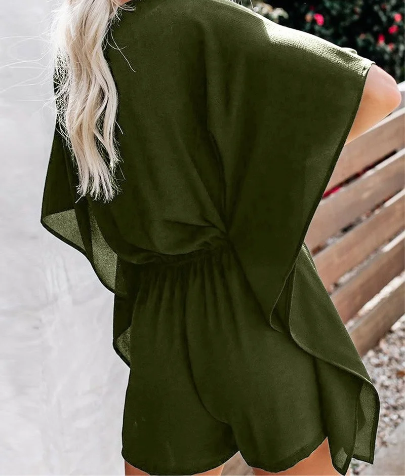 

Fashion Rompers Playsuits Women Bodysuit Ropa Womens Jumpsuit Casual Harajuku Combinaison Vetement Femme Lace Up Loose Clothes