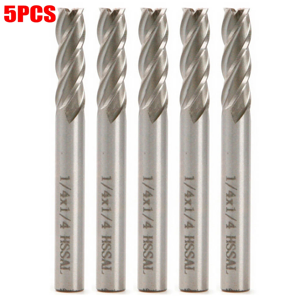 

HSS End Mill Cutter Bit Suitable for many electric drills and drilling machines