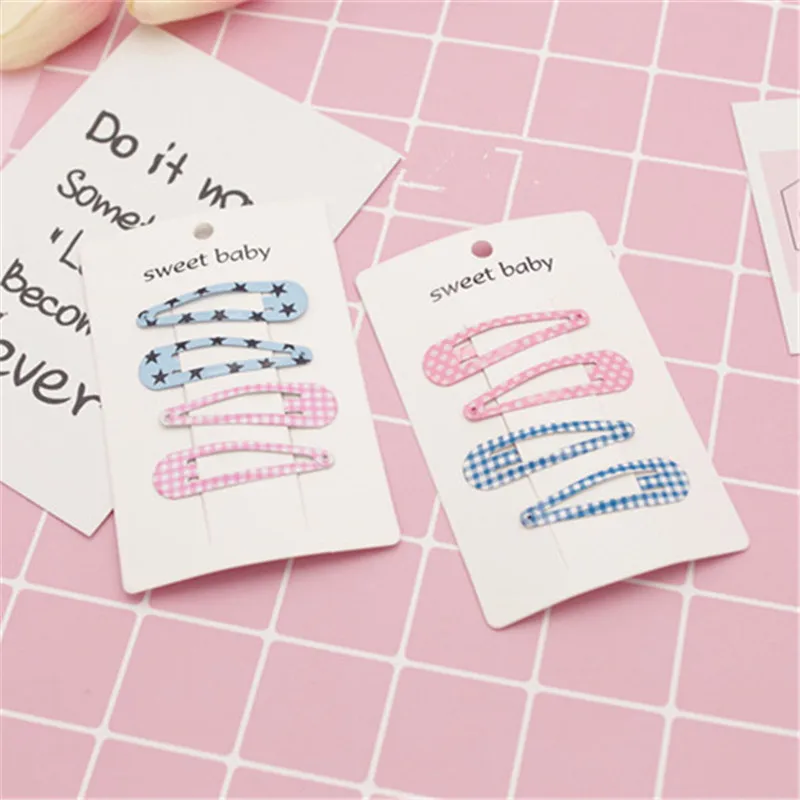 Красивые детские заколки для волос девочек милые детей цветной ободок случайные