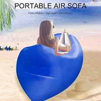 foldable air sofa inflatable loungers couch sleeping bed for outdoor travelling camping hiking pool beach parties