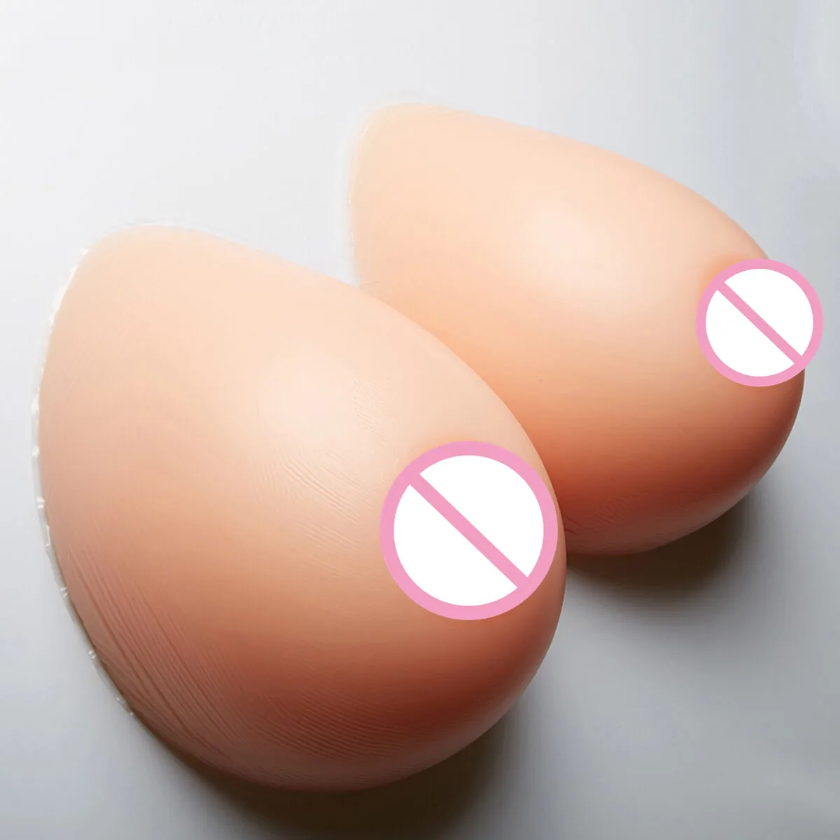 7XL 2400g Large Silicone Breast Forms Soft Boobs Crossdresser Drag Queen Realistic TG Boobs Shemale Transgender Mastectomy Bra