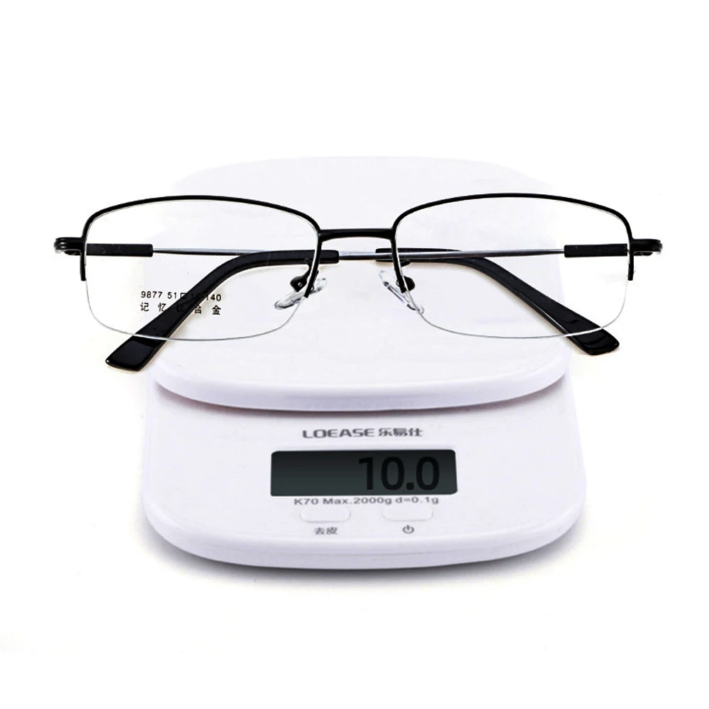 

Fashion Retro Halfrim Frame Anti Blu Light Ultralight Reading Glasses Business for Men Women+1.0 +1.5 +1.75 +2.0 +2.5 +3 +3.5 +4