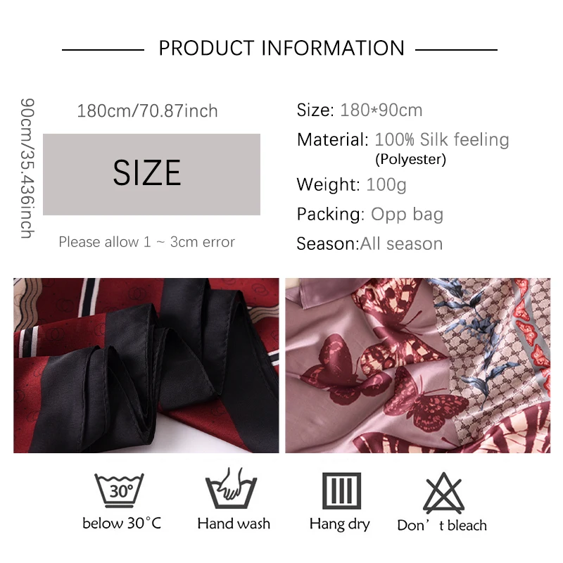 New Design Brand Zijden Sjaals Zomer Vrouwen Sjaals En Wraps Print Hijaabs Sjaals Foulard Femme Pashmina Strand Stola Luxe