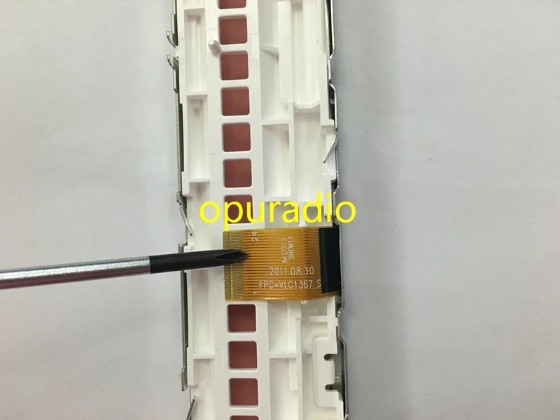 100% Оригинальный ЖК дисплей для BMW профессиональный радио CD плеер E90 E91 E92 PIXEL RCD213