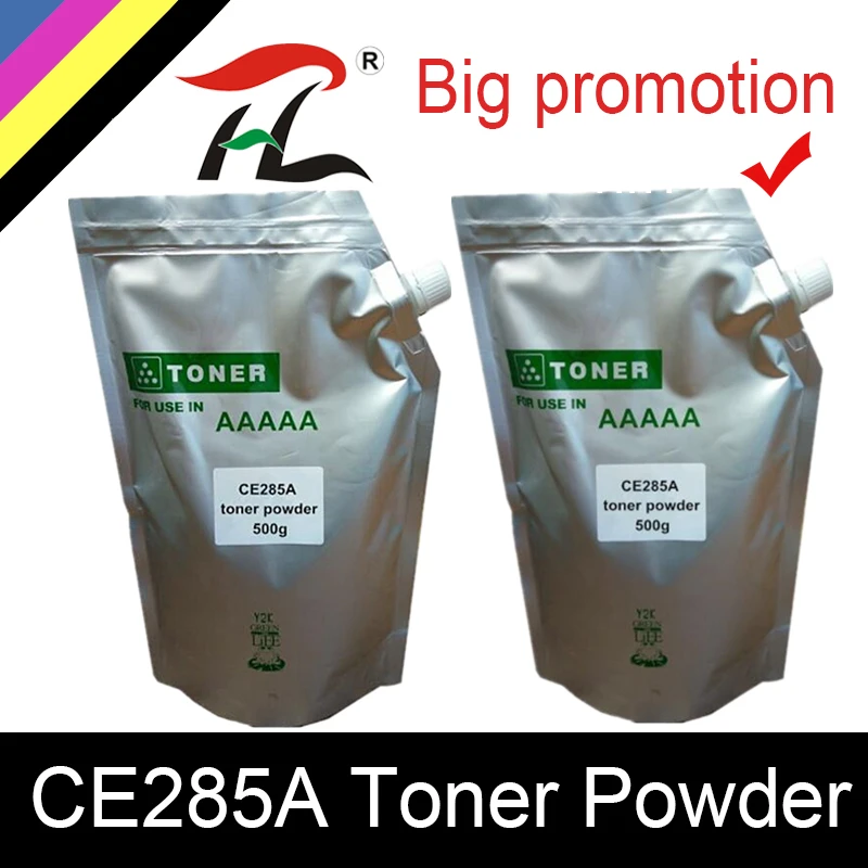 Совместимый с HTL 500 г Заправляемый Тонер порошок для HP ce285a CE285A 285 LaserJet Pro