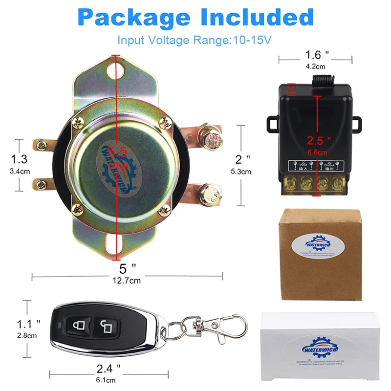 Электромагнитное реле дистанционного управления 10-15 в 100 А 12 В | Автомобили и