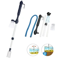 battery powered siphon pump water filter aquarium cleaner fish tank vacuum cleaner siphon cleaning tool for gravel sand