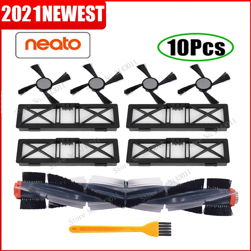 

Replacement parts roller main brush Filter for Neato Botvac D85 D3 D5 D7 Connected D series robot vacuum cleaner accessories Kit
