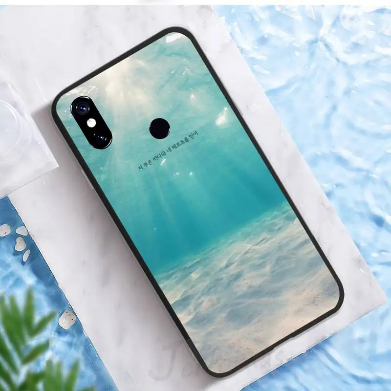 

Ocean Beach the scenery sunset Phone Case For Xiaomi Redmi note 7 8 9 t max3 s 10 pro lite