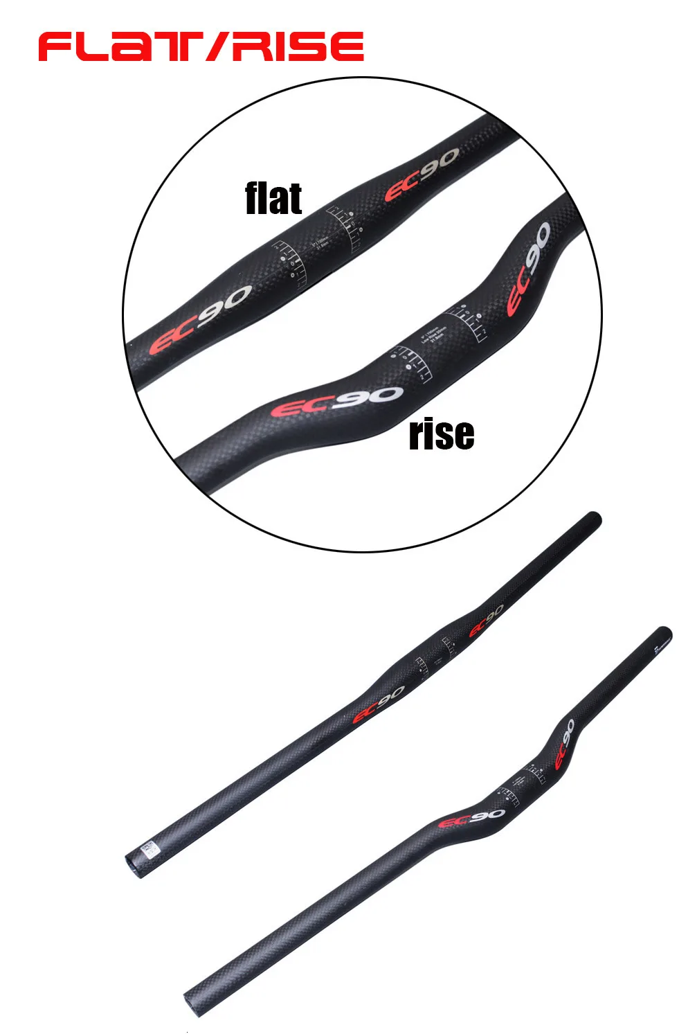Светильник из углеродного волокна MTBHandlebar для горного велосипеда/прямой плоский руль UDMatt 580 мм-760 мм
