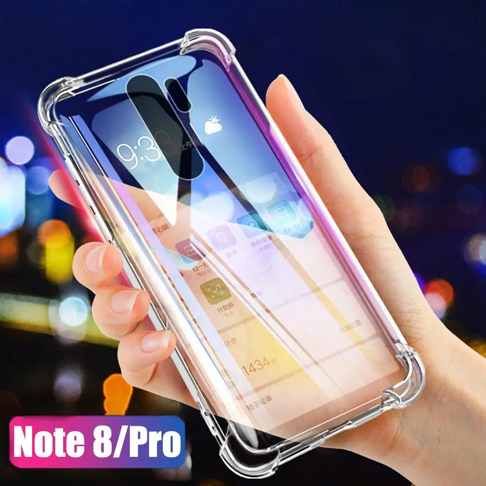 Для Xiao mi Red mi Note8 Pro Чехол прозрачный силиконовый чехол из ТПУ чехол Xiaomi mi A2 A3 Lite 9T Pro Red mi 5Plus 6A 7A K20 Note 8 7 6 5 Pro Чехол