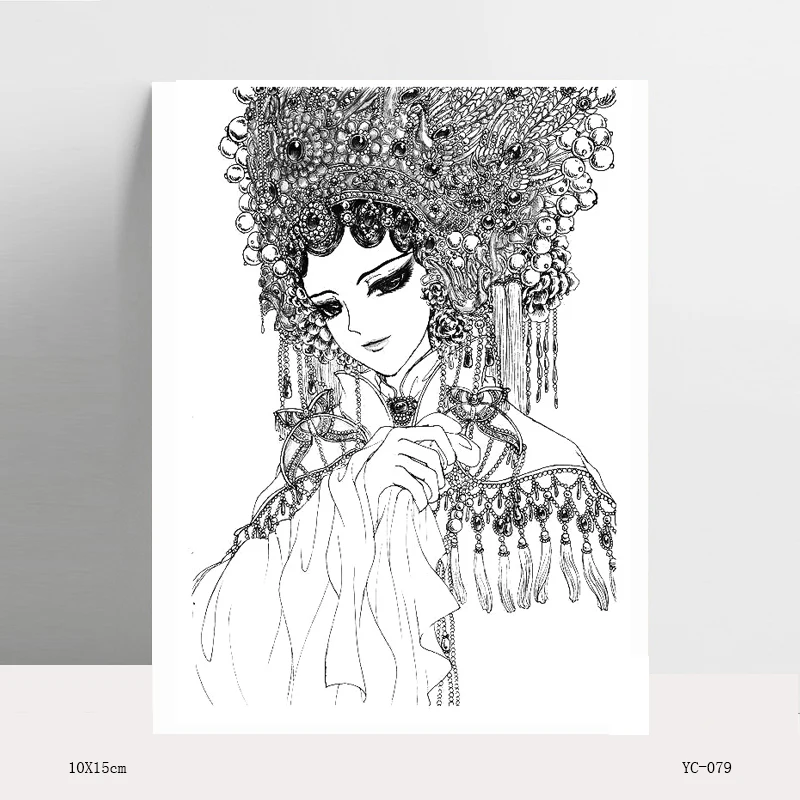 

Drama culture Transparent Silicone Stamps/Seal for DIY Scrapbooking/Photo Album Decorative Card Making Clear Stamps Supplies