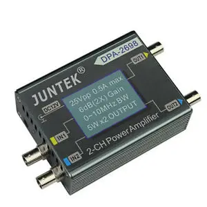 JUNTEK 10 МГц 25Vpp 2CH DC усилитель мощности генератор сигналов функции