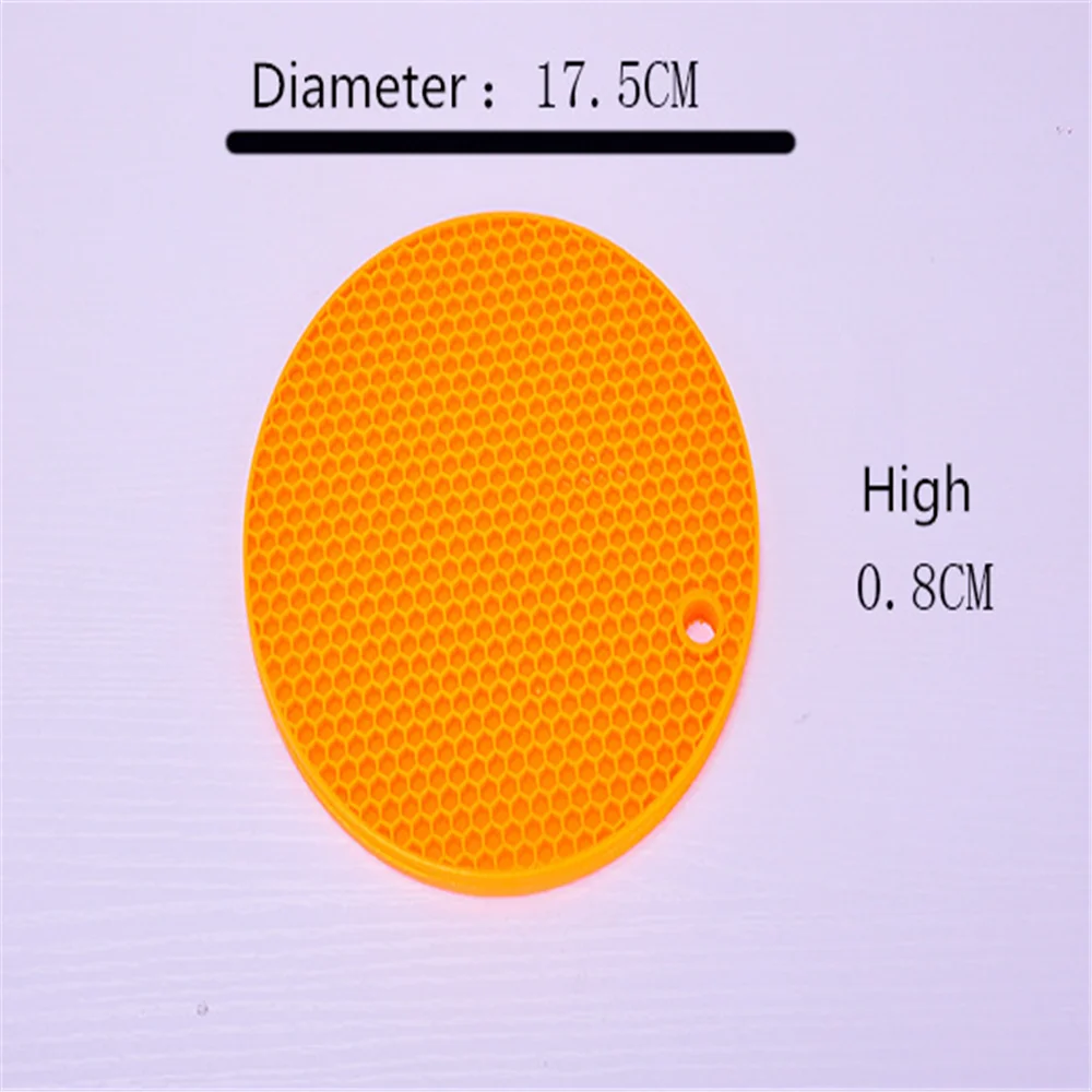 

Silicone Mat Table Set Coffee Table Mat Coasters Round Hot Stands Pad Anti Slip Mug Coaster Placemats Non Slip Insulation Mat