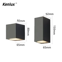 led wall light surface mounted lighting fixture 5w 10w bathroom living room kitchen wall lamp direct creative aisle
