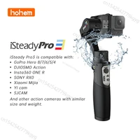 hohem isteady pro 3 3 axis handheld gimbal stabilizer for gopro gopro hero 10 9 8 7 insta360 one r dji osmo action camera